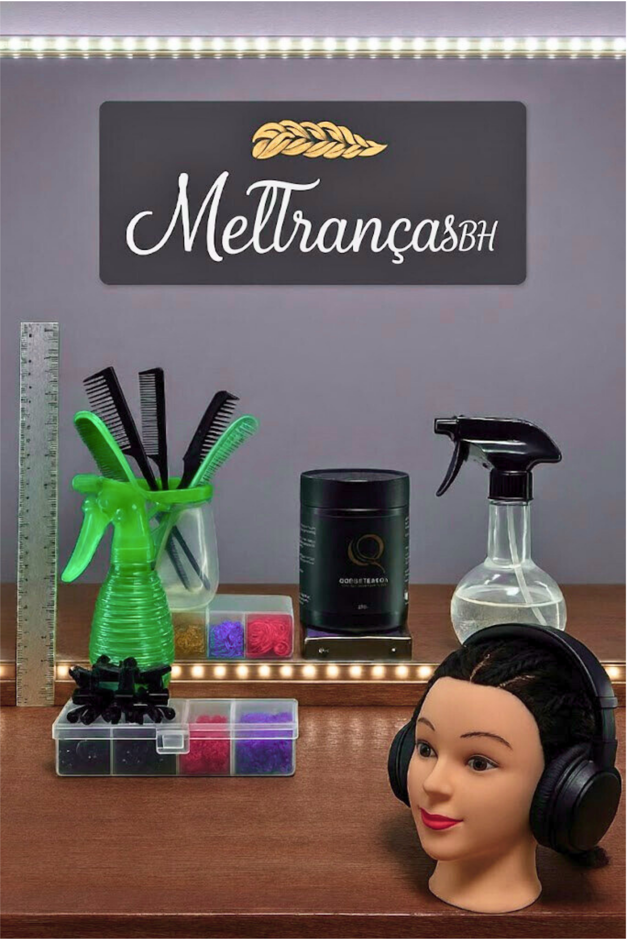 Melissa - Especialista em tranças no StudioMelBH Belo Horizonte